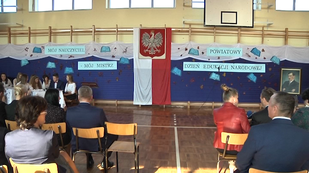 Obchody powiatowego dnia edukacji narodowej w Lubrańcu