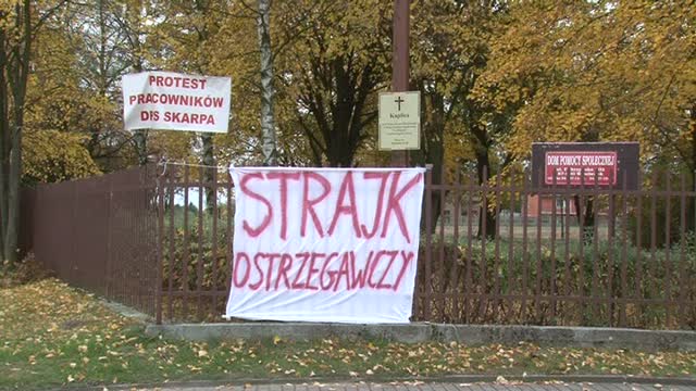 Strajk pracowników DPS „Na Skarpie”