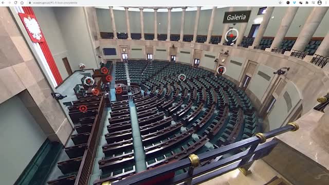 Poseł PiS zaprasza do wirtualnego zwiedzania Sejmu…