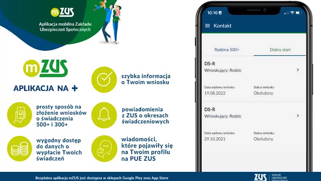 Wniosek o 500+ można złożyć przez smartfona