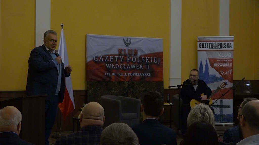 Tomasz Sakiewicz przyjechał do Włocławka