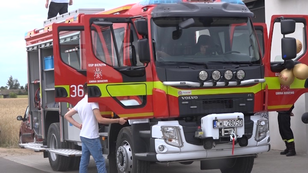 Nowy wóz strażacki w Gminie Boniewo!