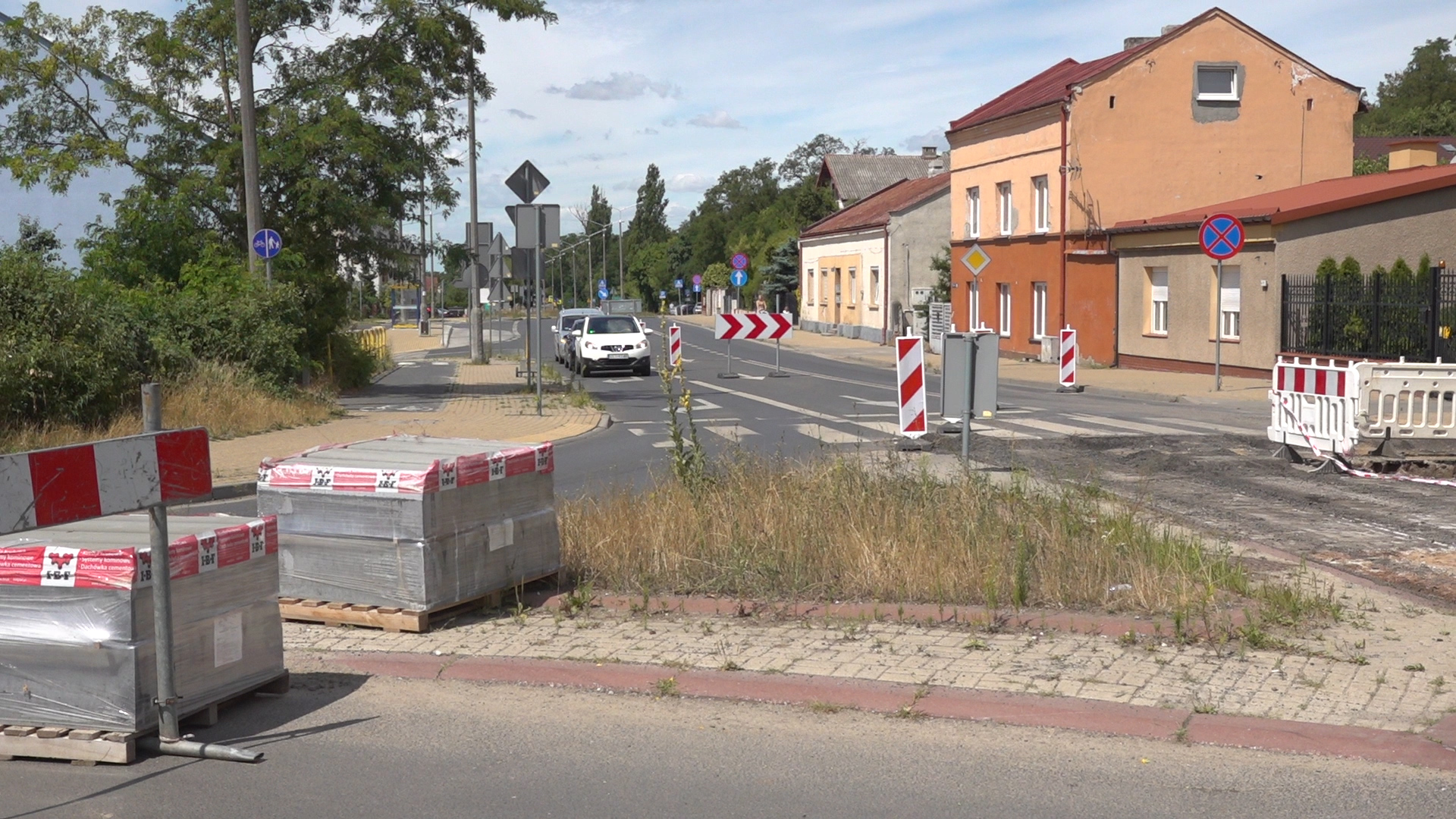 Ruch wahadłowy na ulicy Grodzkiej aż do końca wakacji