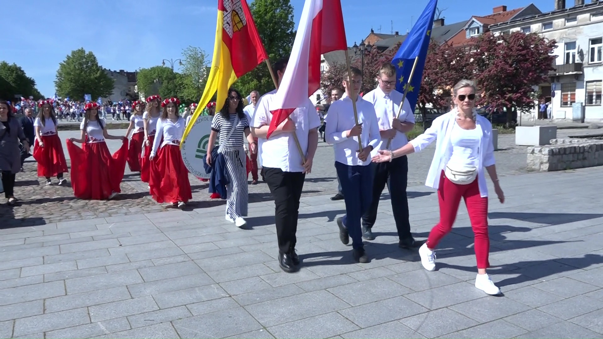 Parada Schumana ulicami Włocławka