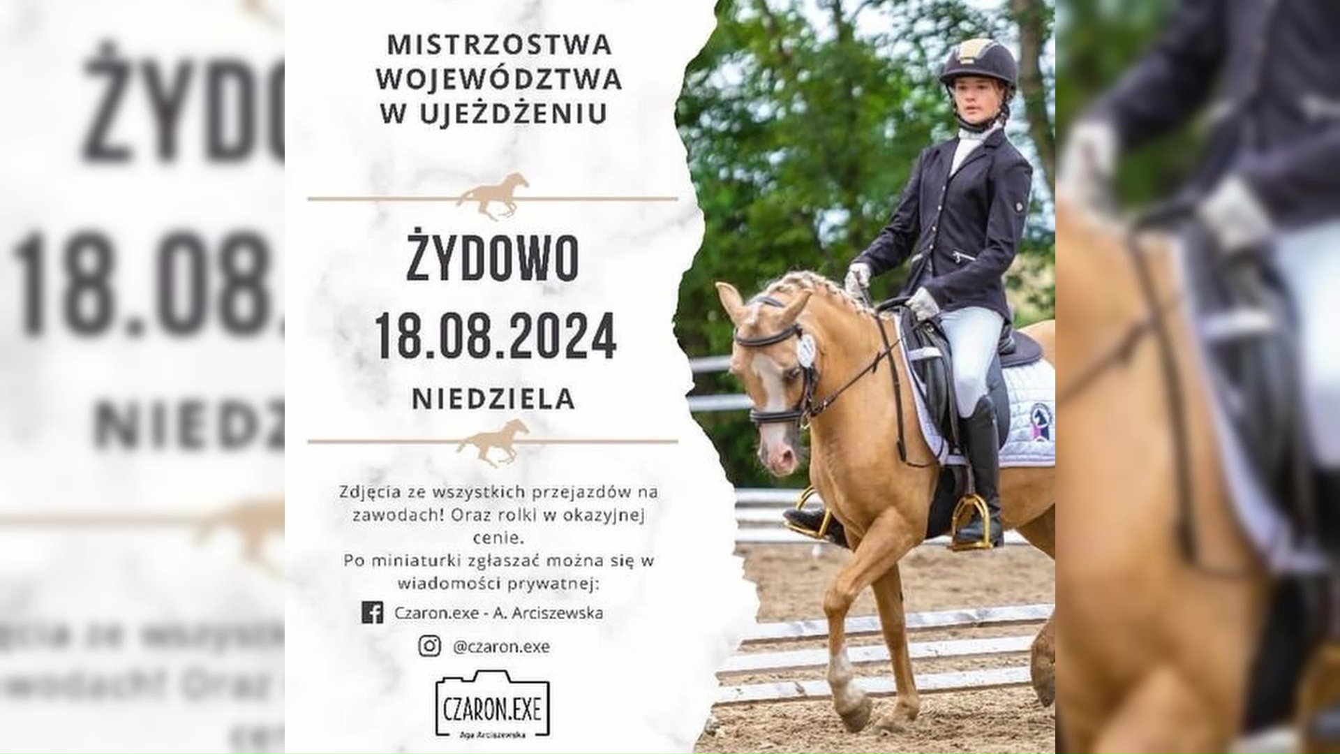 Mistrzostwa Województwa Kujawsko-Pomorskiego w Ujeżdżeniu już w ten weekend